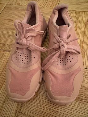 Adidas Stella McCartney Alayta Plaster Pink women's knit sneaker 7